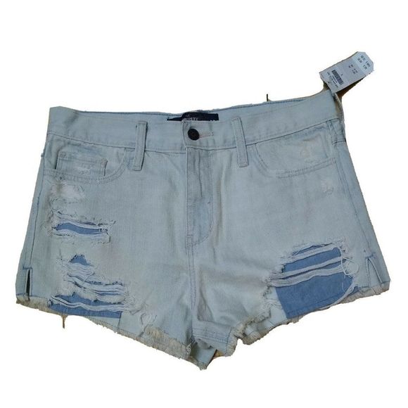 Hollister Pants - HOLLISTER Short-Short Highrise Denim Cut Off Short Size 9